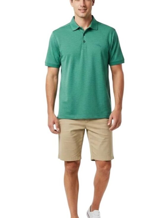 Tommy Bahama Other - Tommy Bahama Via Verde IslandZone Short Sleeve Polo Shirt Men's Size Medium
